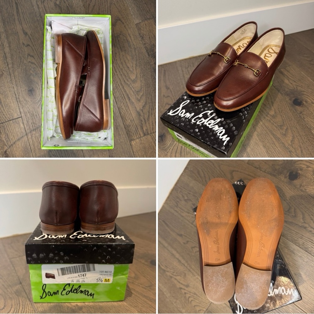 🤎 Sam Edelman Loraine Loafers: Brown 5.5